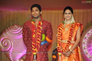 Allu Arjun-Sneha Reddy Wedding Reception