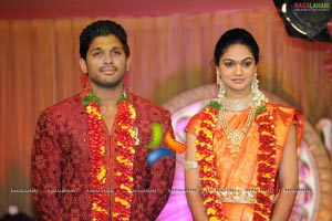 Allu Arjun-Sneha Reddy Wedding Reception