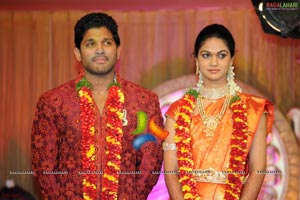 Allu Arjun-Sneha Reddy Wedding Reception