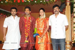 Allu Arjun-Sneha Reddy Wedding Reception