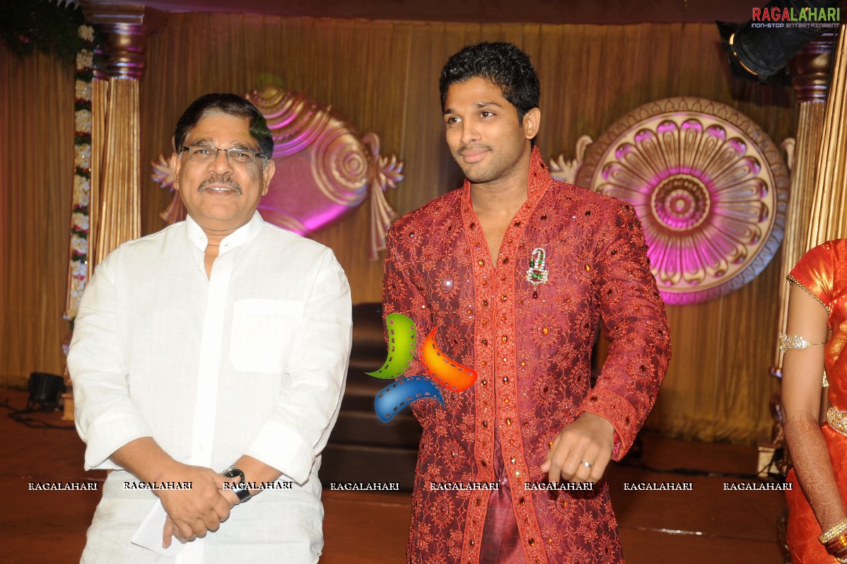 Allu Arjun-Sneha Reddy Wedding Reception