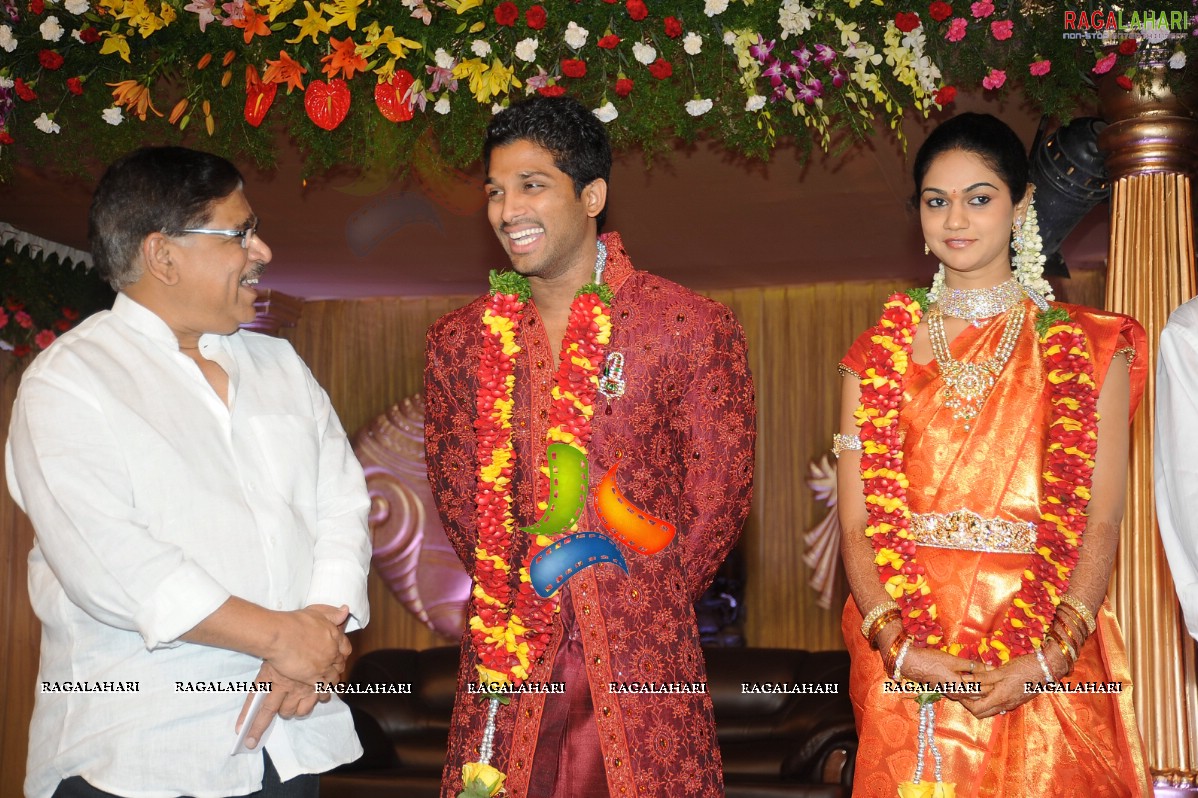 Allu Arjun-Sneha Reddy Wedding Reception