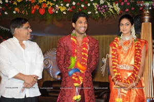 Allu Arjun-Sneha Reddy Wedding Reception