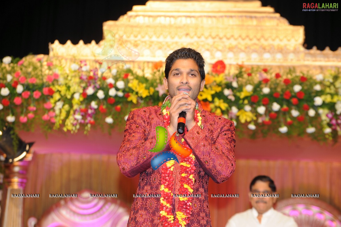 Allu Arjun-Sneha Reddy Wedding Reception