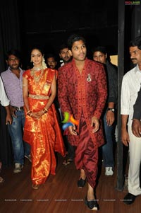 Allu Arjun-Sneha Reddy Wedding Reception