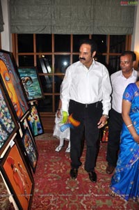 Balakrishna Inagurates a Charity Art Show in Aid of Peadatric Cancer Patients