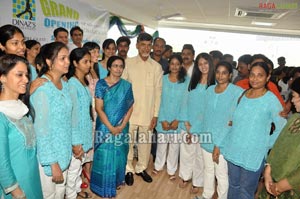 Chandrababu Naidu Launches Dinaz's Fitness Studio at Somajiguda