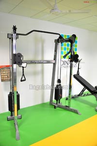 Chandrababu Naidu Launches Dinaz's Fitness Studio at Somajiguda