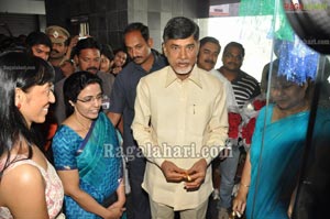 Chandrababu Naidu Launches Dinaz's Fitness Studio at Somajiguda