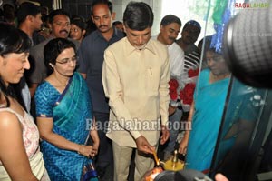 Chandrababu Naidu Launches Dinaz's Fitness Studio at Somajiguda