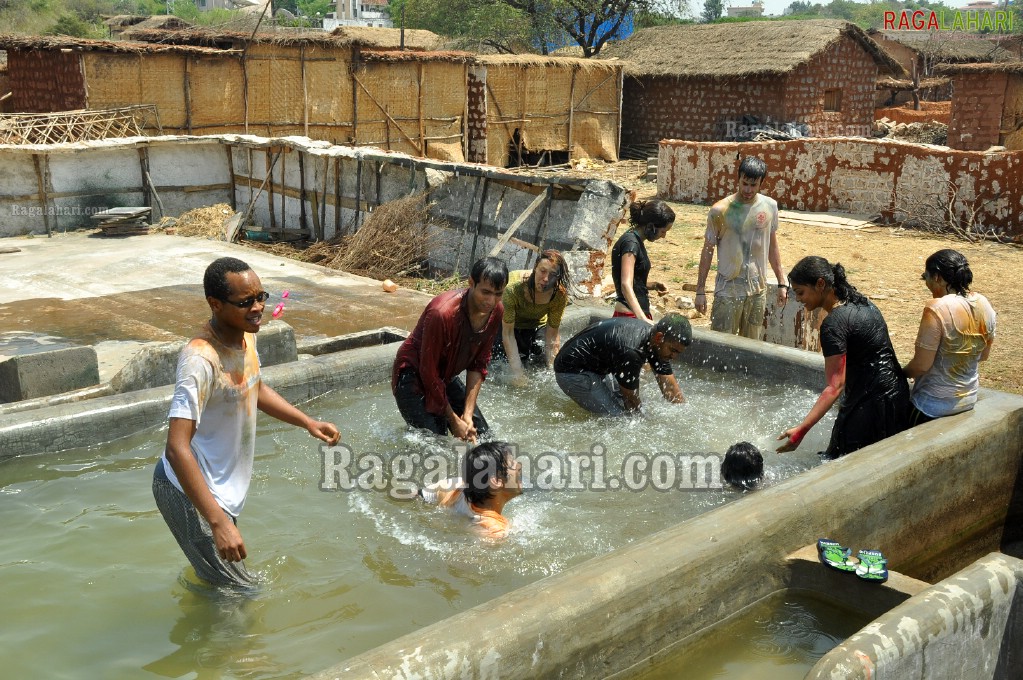 Hyderabad Holi Celebrations 2011