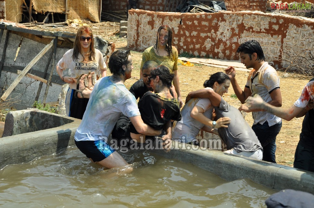 Hyderabad Holi Celebrations 2011