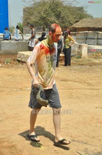 Hyderabad Holi Celebrations 2011