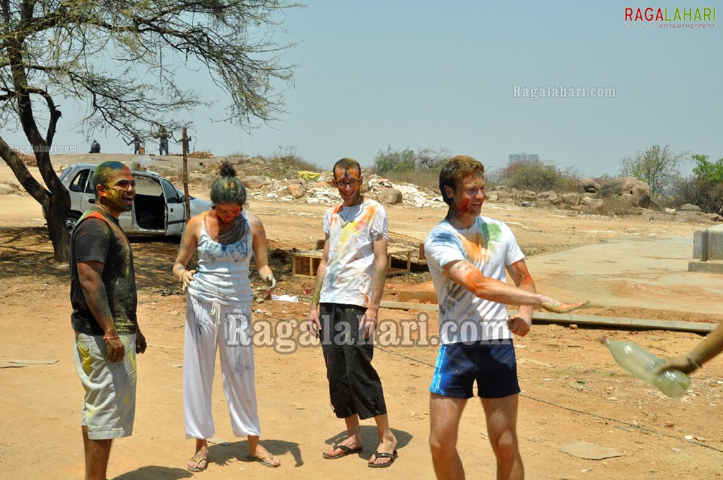 Hyderabad Holi Celebrations 2011