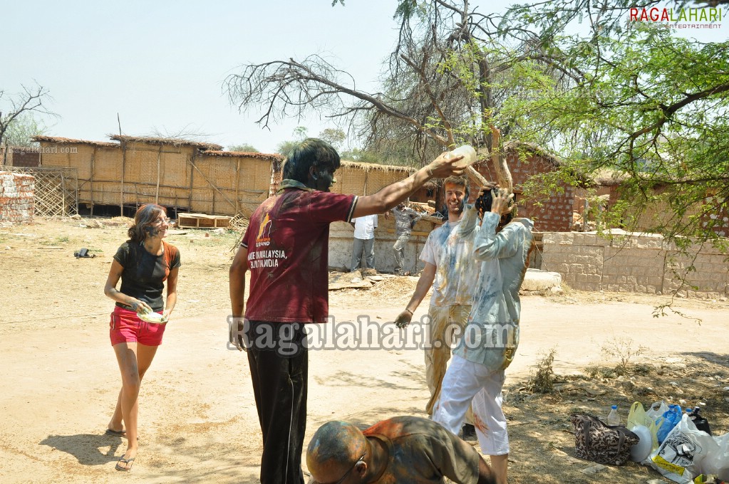 Hyderabad Holi Celebrations 2011