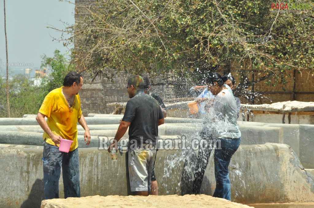 Hyderabad Holi Celebrations 2011