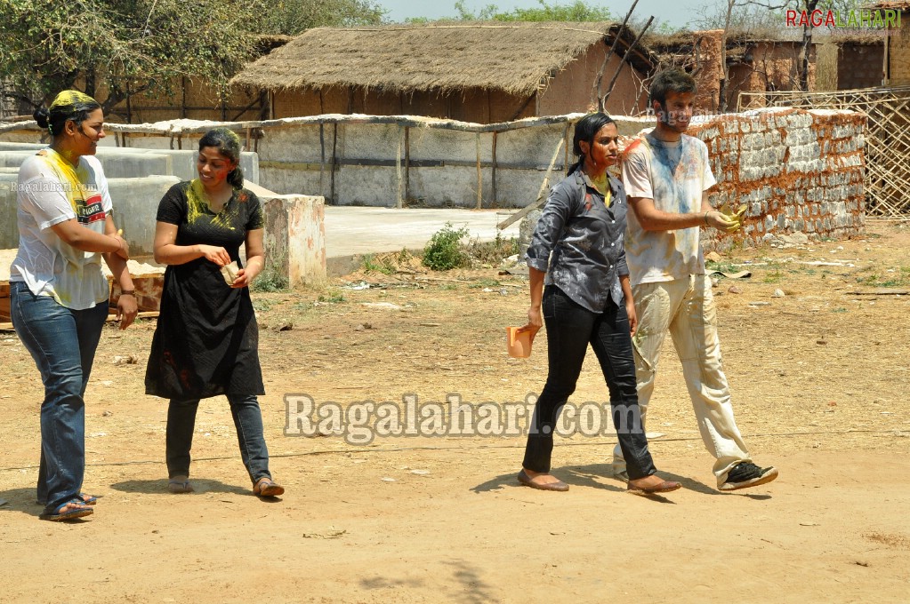 Hyderabad Holi Celebrations 2011