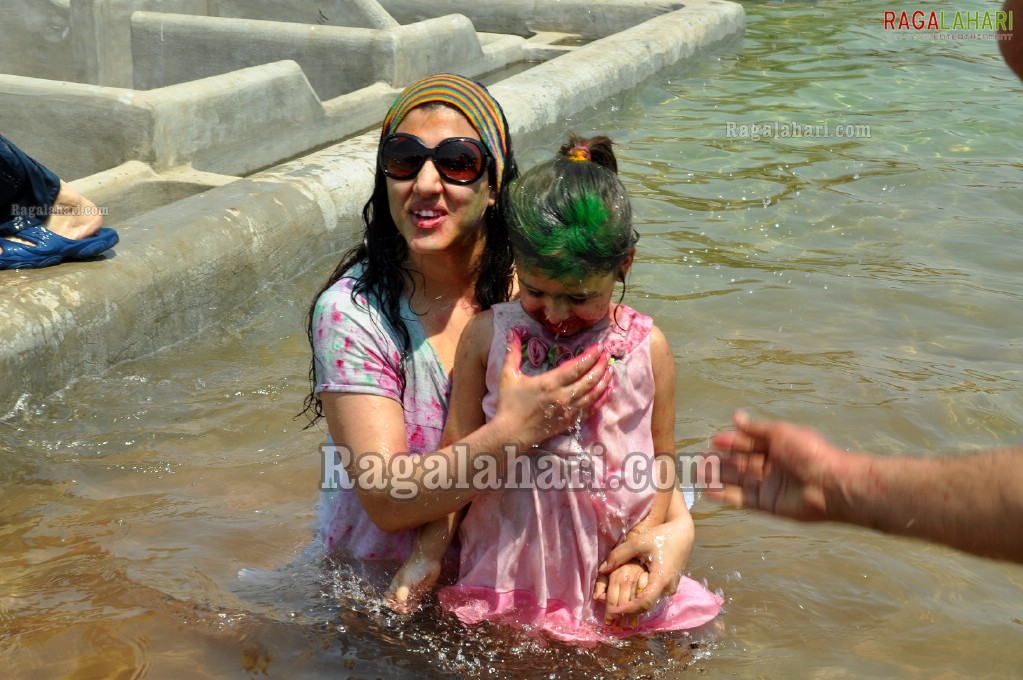 Hyderabad Holi Celebrations 2011