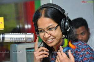 Indian Idol Sree Ramachandra at Radio Mirchi