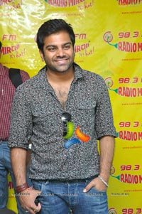 Indian Idol Sree Ramachandra at Radio Mirchi