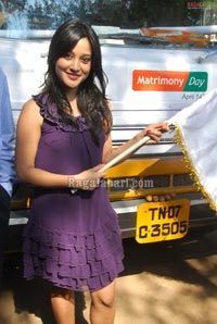 Ritu Barmecha Flags off Matrimony Express