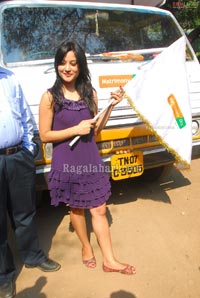 Ritu Barmecha Flags off Matrimony Express