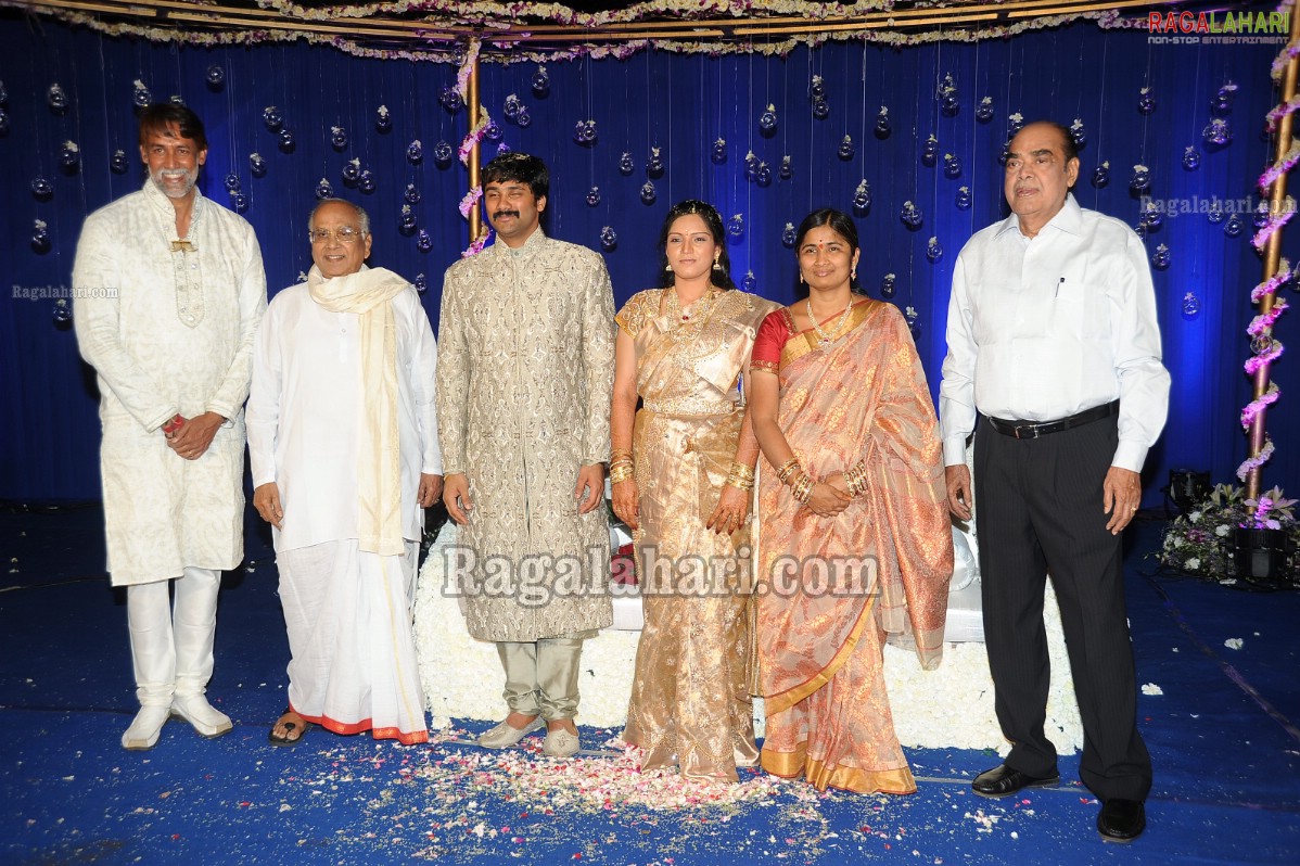 Ashok Kumar's Son Pradeep Chowdary-Divya's Wedding Reception