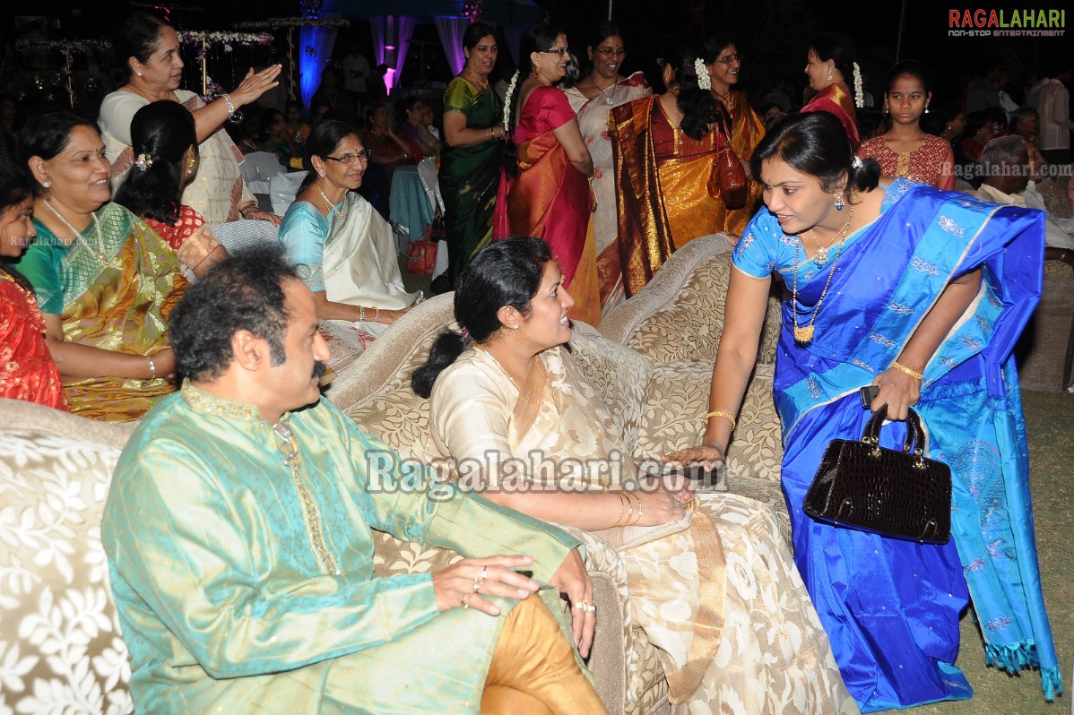 Ashok Kumar's Son Pradeep Chowdary-Divya's Wedding Reception