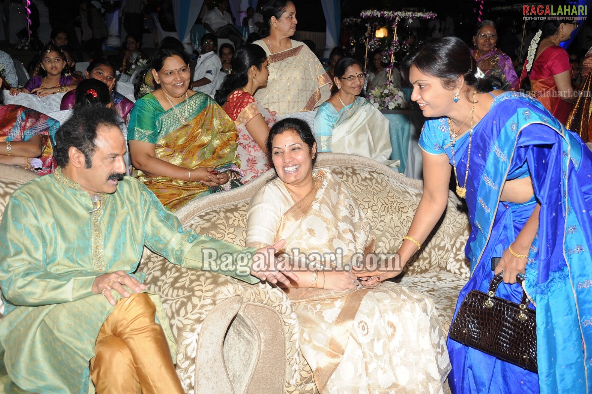 Ashok Kumar's Son Pradeep Chowdary-Divya's Wedding Reception