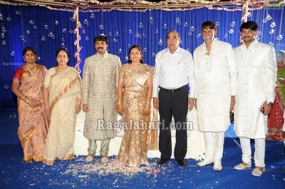 Ashok Kumar's Son Pradeep Chowdary-Divya's Wedding Reception