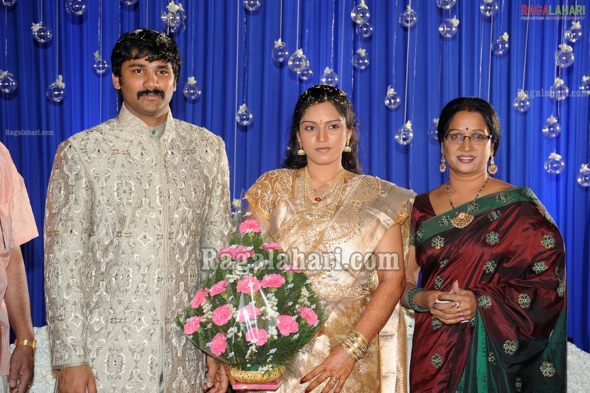 Ashok Kumar's Son Pradeep Chowdary-Divya's Wedding Reception