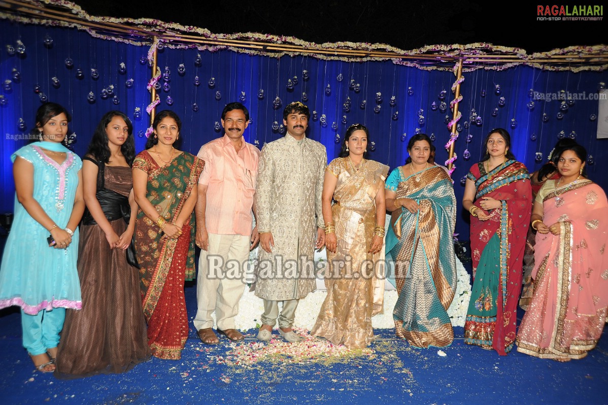 Ashok Kumar's Son Pradeep Chowdary-Divya's Wedding Reception