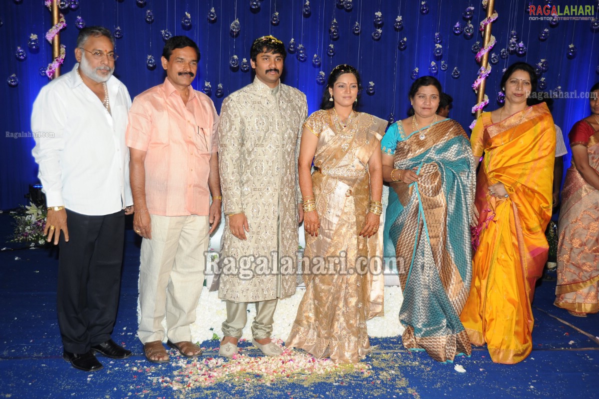 Ashok Kumar's Son Pradeep Chowdary-Divya's Wedding Reception