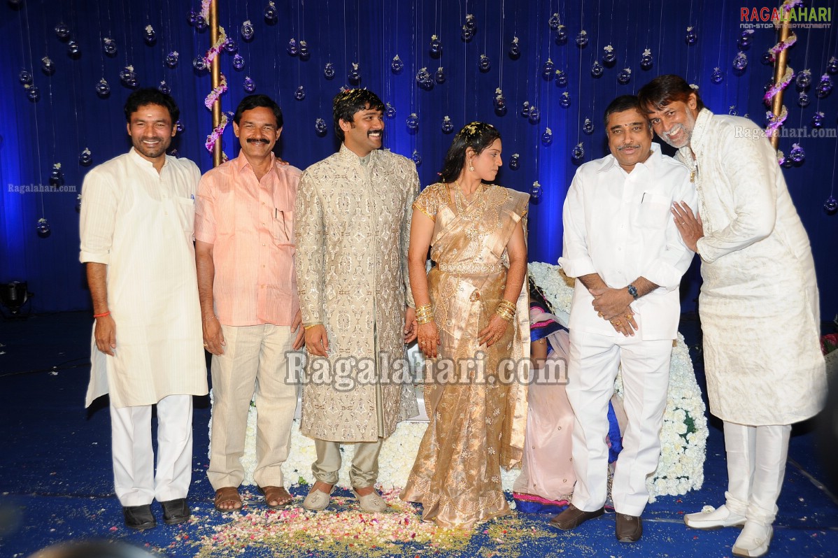 Ashok Kumar's Son Pradeep Chowdary-Divya's Wedding Reception