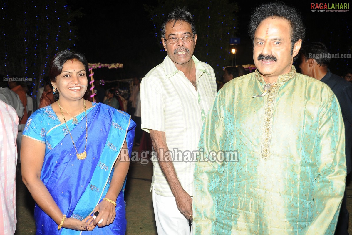 Ashok Kumar's Son Pradeep Chowdary-Divya's Wedding Reception