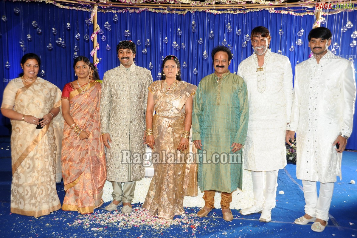 Ashok Kumar's Son Pradeep Chowdary-Divya's Wedding Reception