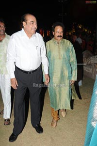 Ashok Kumar Son Pradeep Chowdary-Divya Wedding Reception