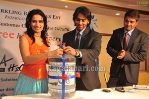 Spa H2O Mineral Water Launch