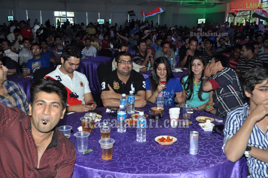 India-Pakistan Semi Finals Hungama at HICC