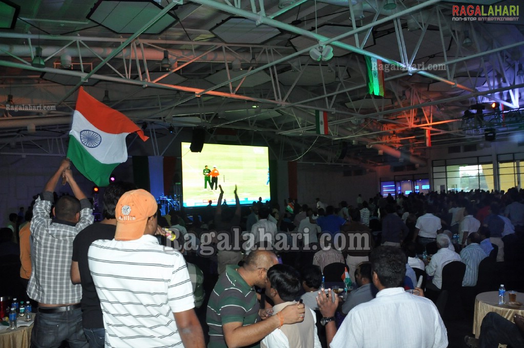 India-Pakistan Semi Finals Hungama at HICC