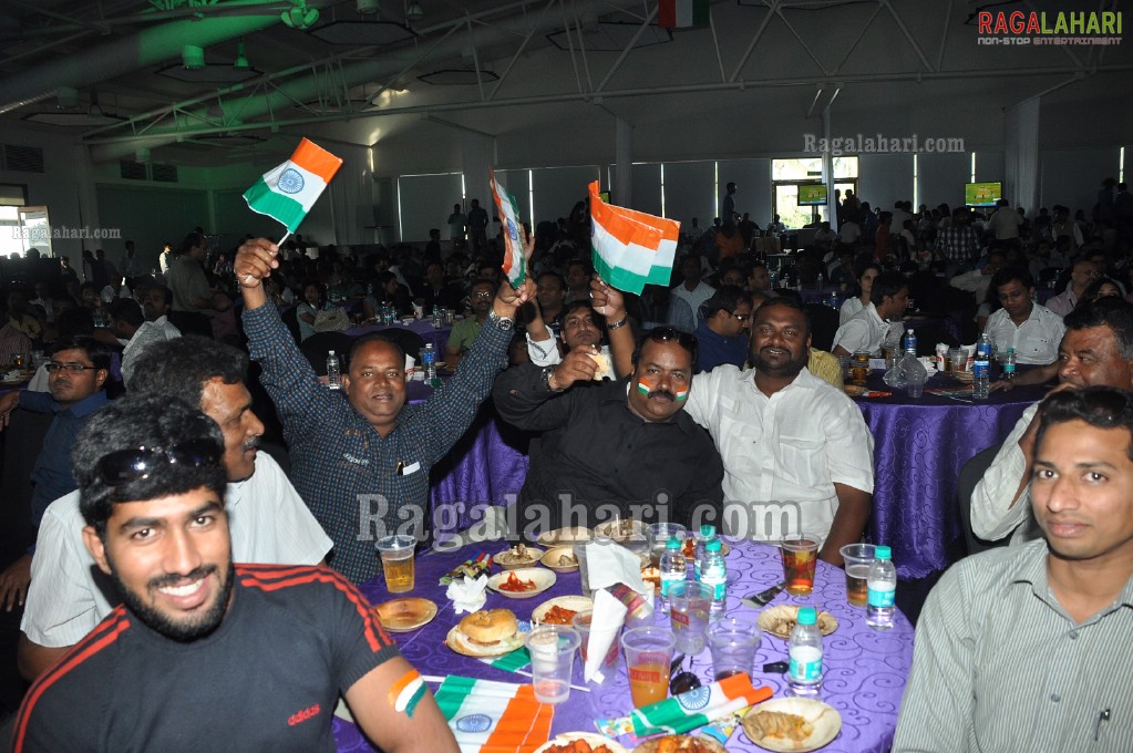 India-Pakistan Semi Finals Hungama at HICC