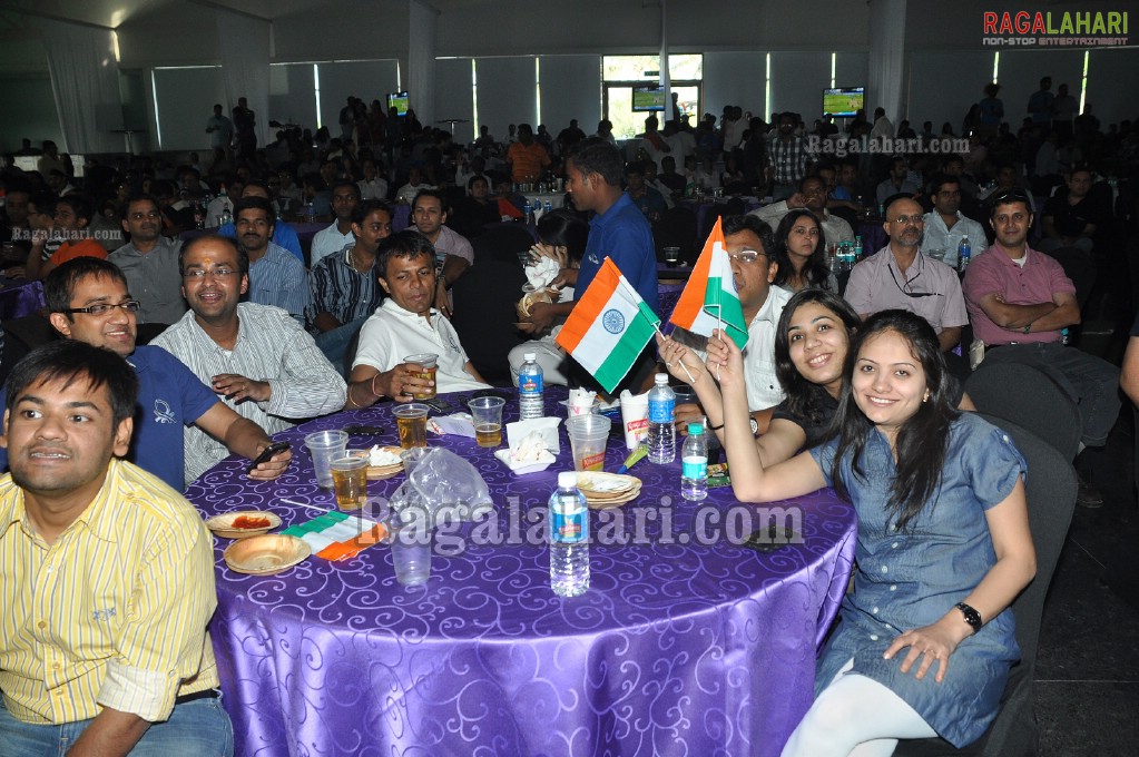 India-Pakistan Semi Finals Hungama at HICC