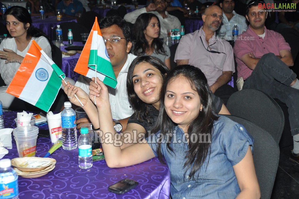 India-Pakistan Semi Finals Hungama at HICC