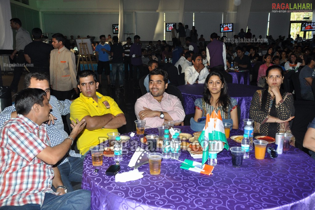 India-Pakistan Semi Finals Hungama at HICC