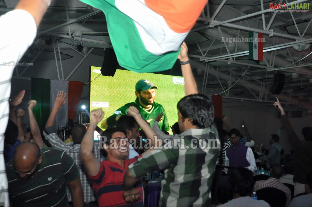 India-Pakistan Semi Finals Hungama at HICC