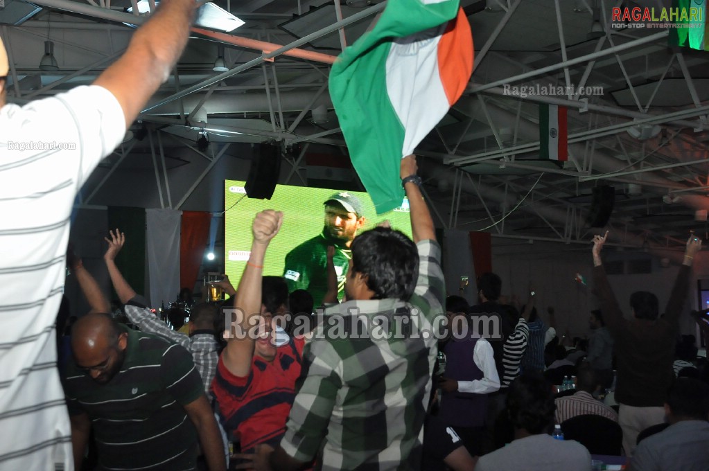 India-Pakistan Semi Finals Hungama at HICC