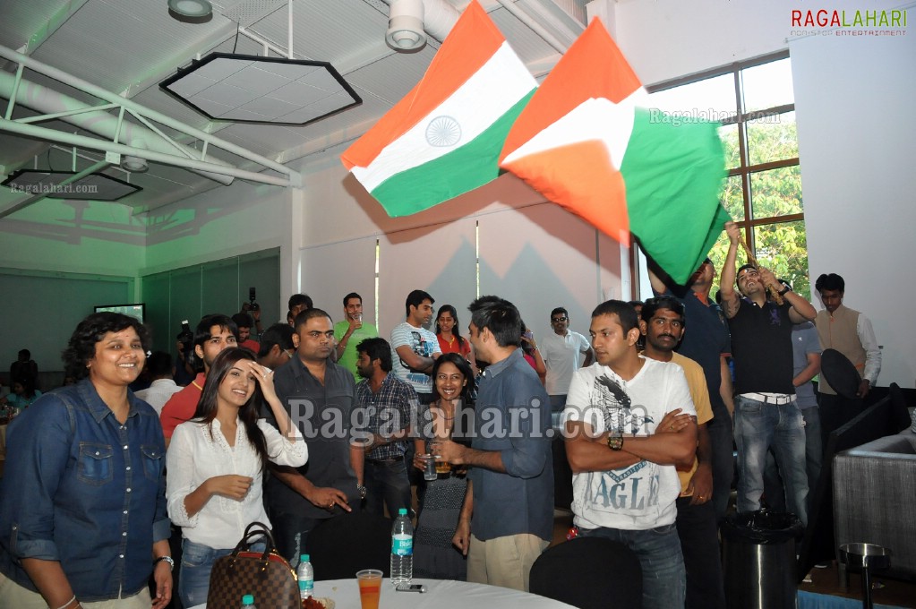 India-Pakistan Semi Finals Hungama at HICC