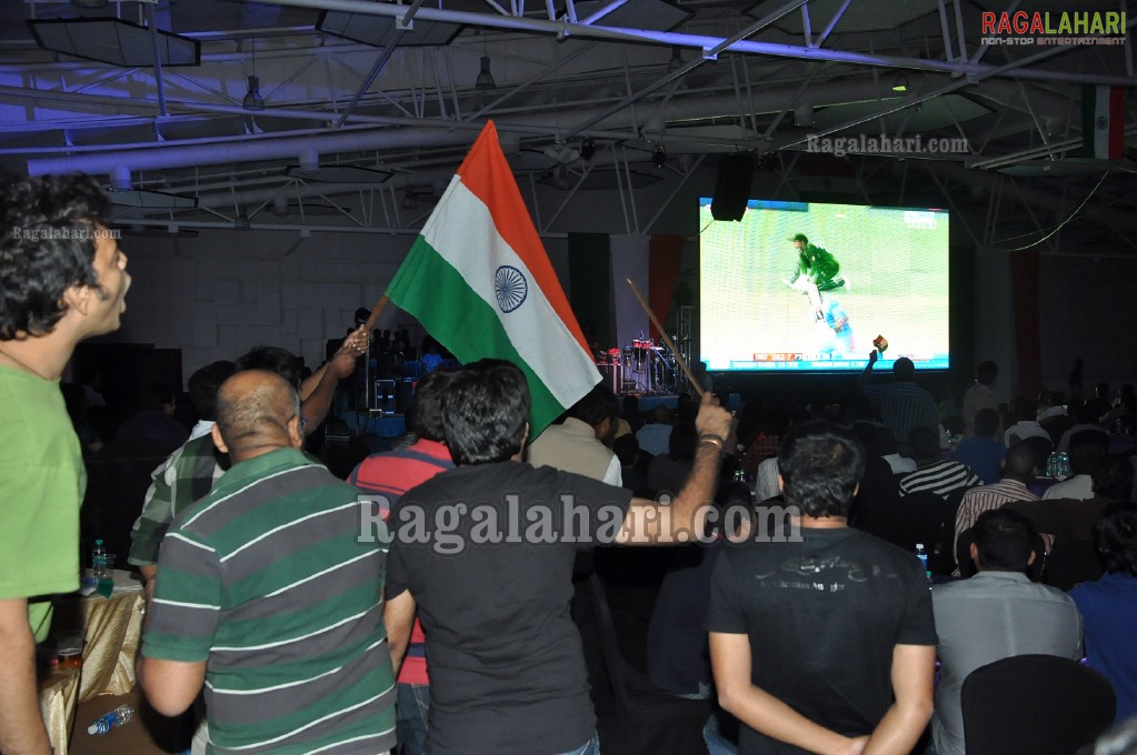 India-Pakistan Semi Finals Hungama at HICC