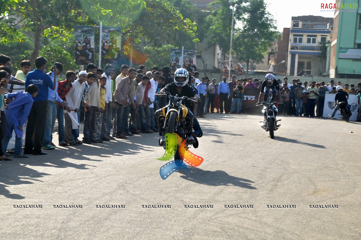 TVS Apache Pro Performance Show