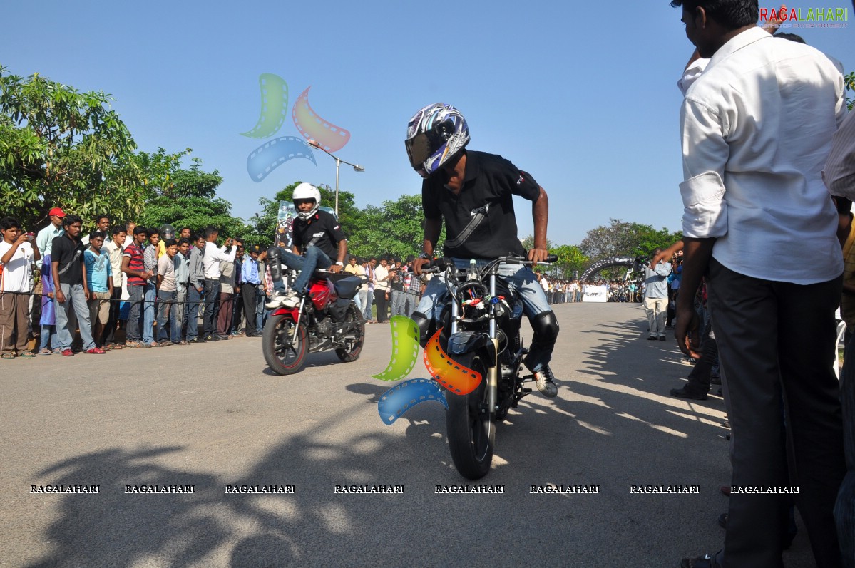 TVS Apache Pro Performance Show